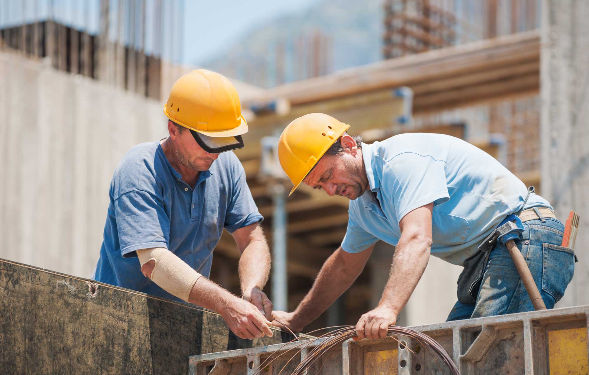 construction employees